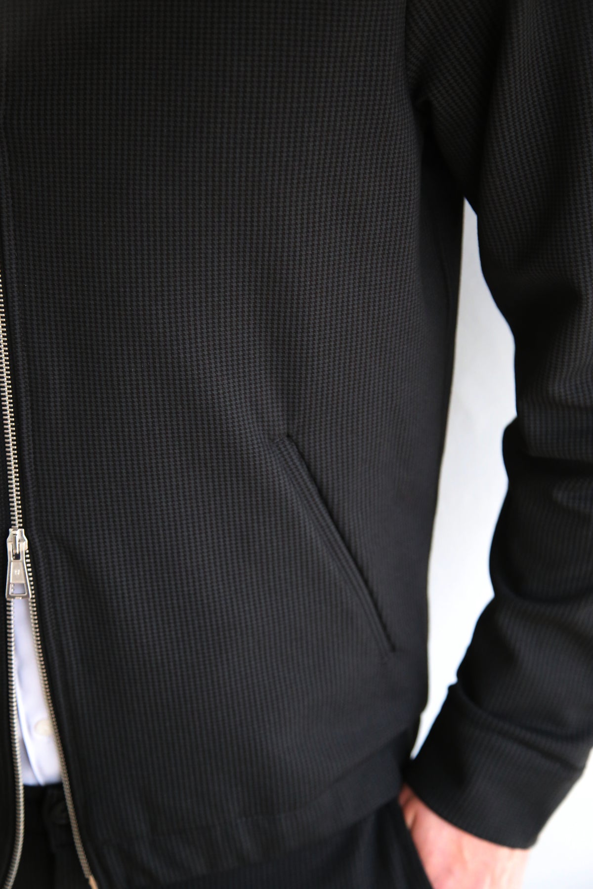 Chaqueta p.unto hombre con cremallera