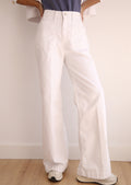 Pantalón culotte con boradado