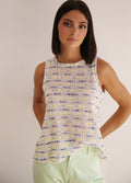 Camiseta de tirantes anchos