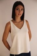 Camiseta de tirantes con escote