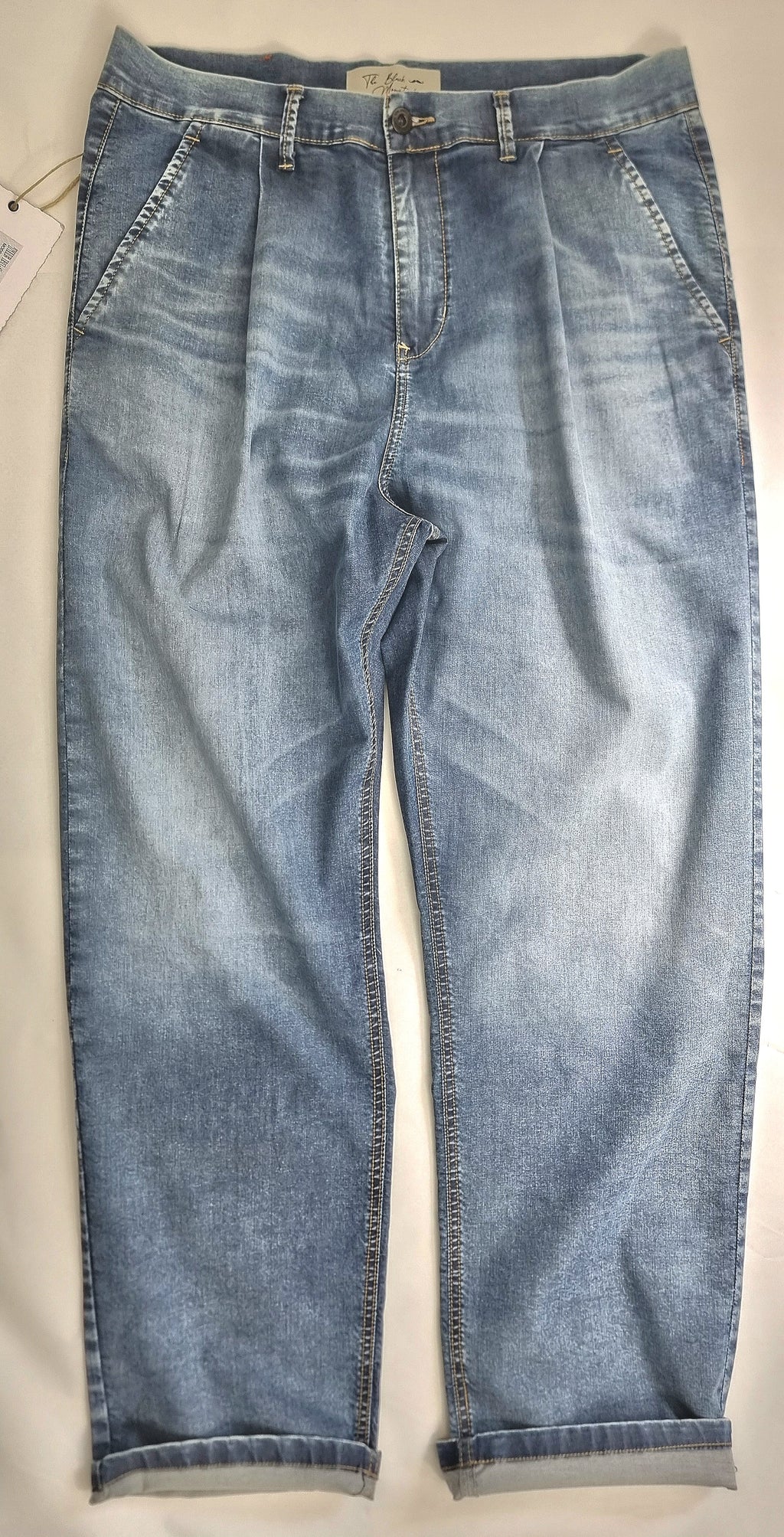 Pantalón pliegues regular