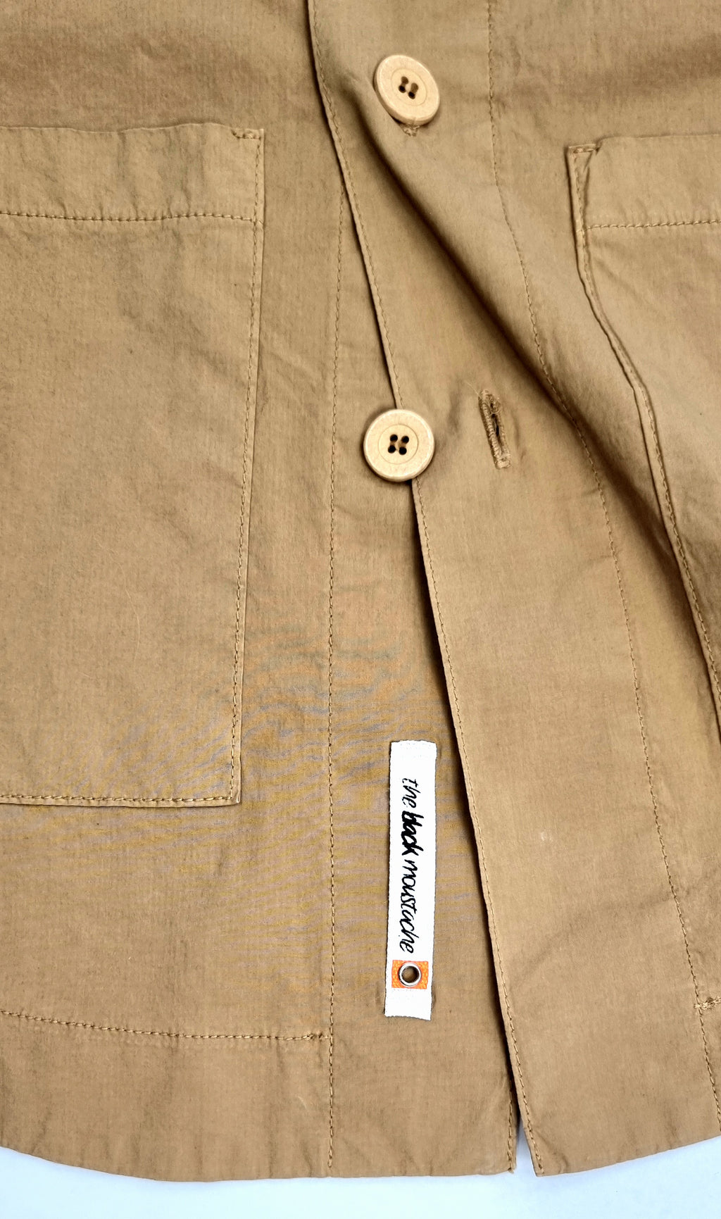Sobrecamisa en popelín con bolsillos