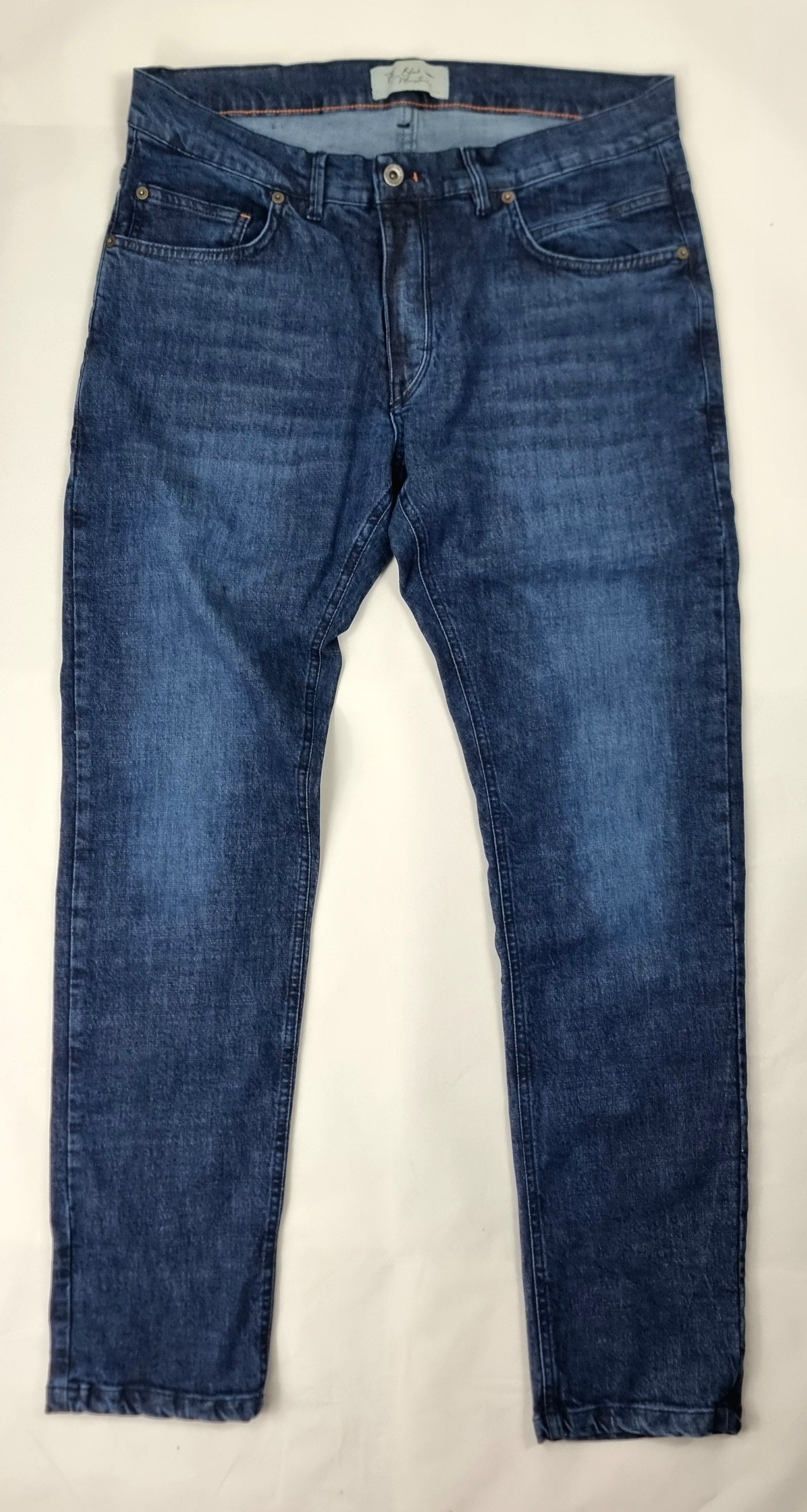 Pantalón cinco bolsillos para hombre denim